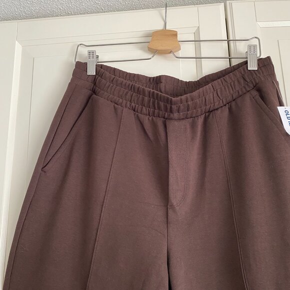 Old Navy Brown Wide Leg Sweatpants - Picture 2 of 4